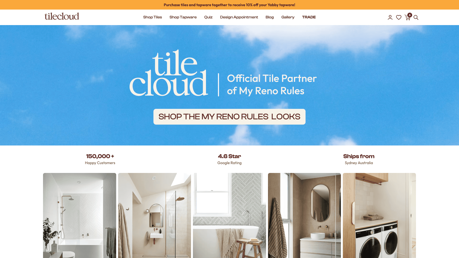 TileCloud homepage